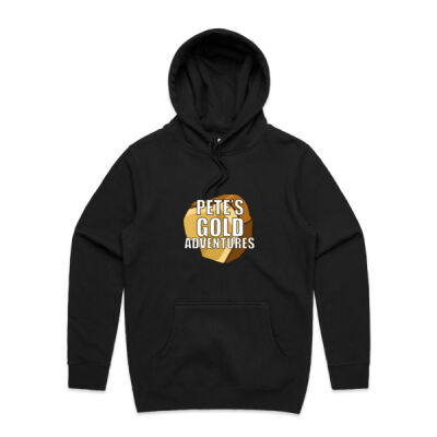 Unisex Pete's Gold Adventures Hoodie - Big Front Logo Thumbnail