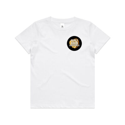 Kid's Small Round Logo front & back with "Old Mate Lead Shot" Thumbnail